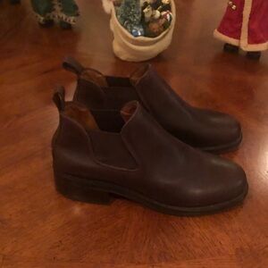 Cole Haan Chocolate Leather Boots